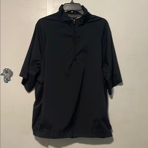 Adidas Black Half-Zip Jacket